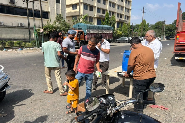 BUTTER MILK DISTRIBUTION